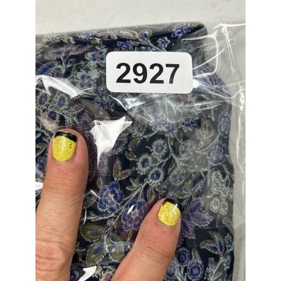 Vintage ZASHI Blue Floral Fairy Grunge 2 Pc Boho Tank Dress Maxi Top Set Size S - Picture 16 of 16